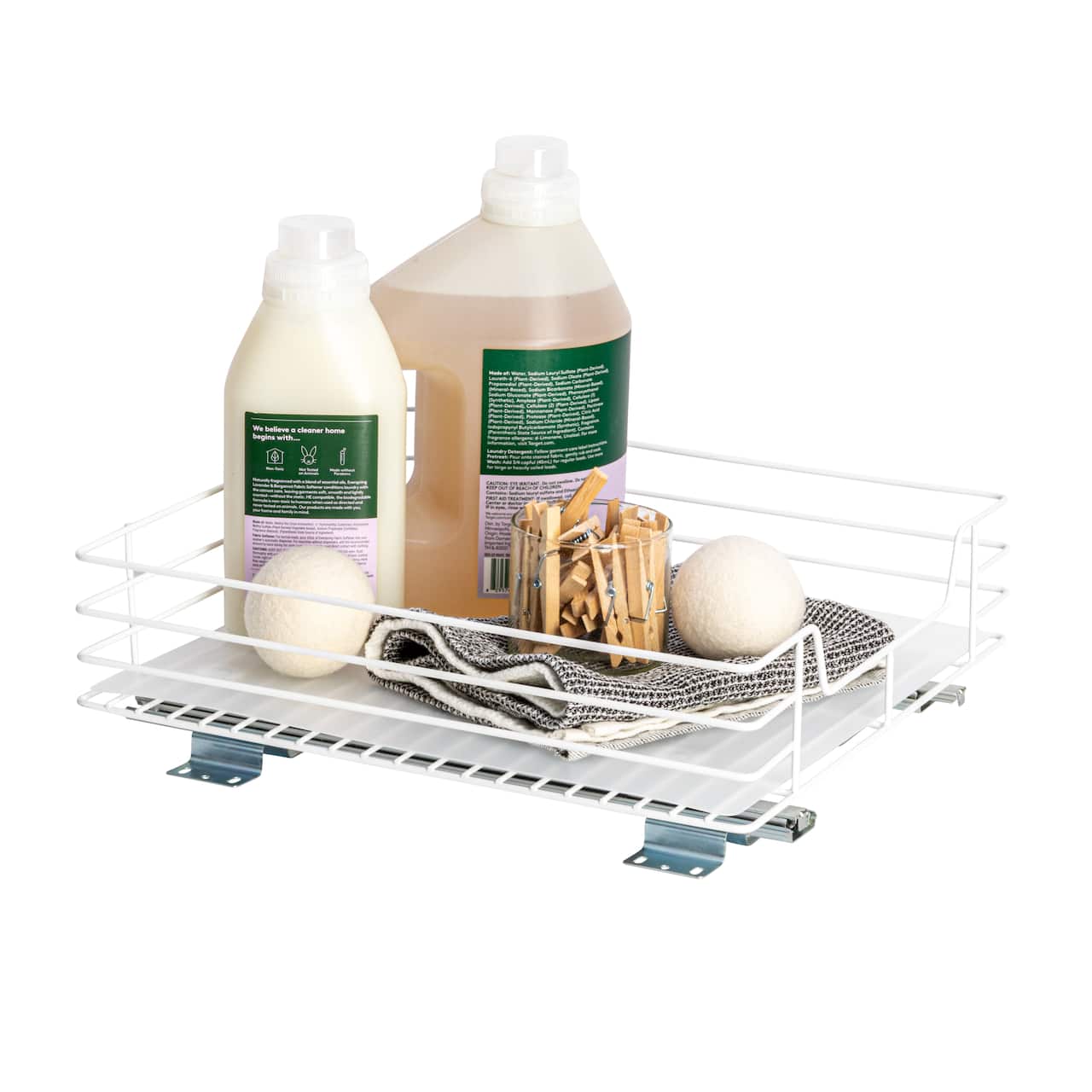 Household Essentials Glidez Lined Cabinet Organizer